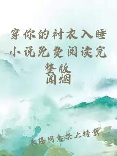 穿你的衬衣入睡小说免费阅读完整版